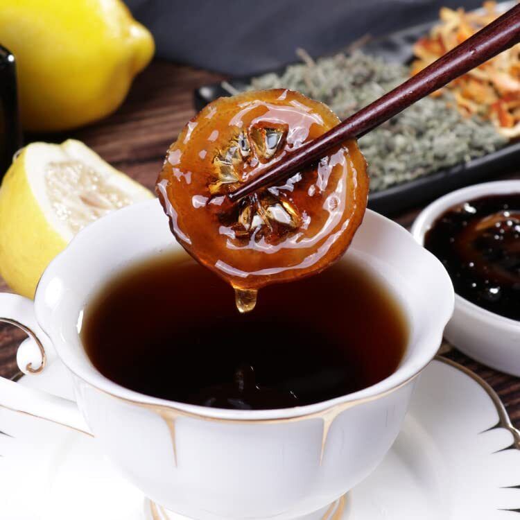 300g/10.58oz Lemon sirait, mint and other raw materials 柠檬小贝膏