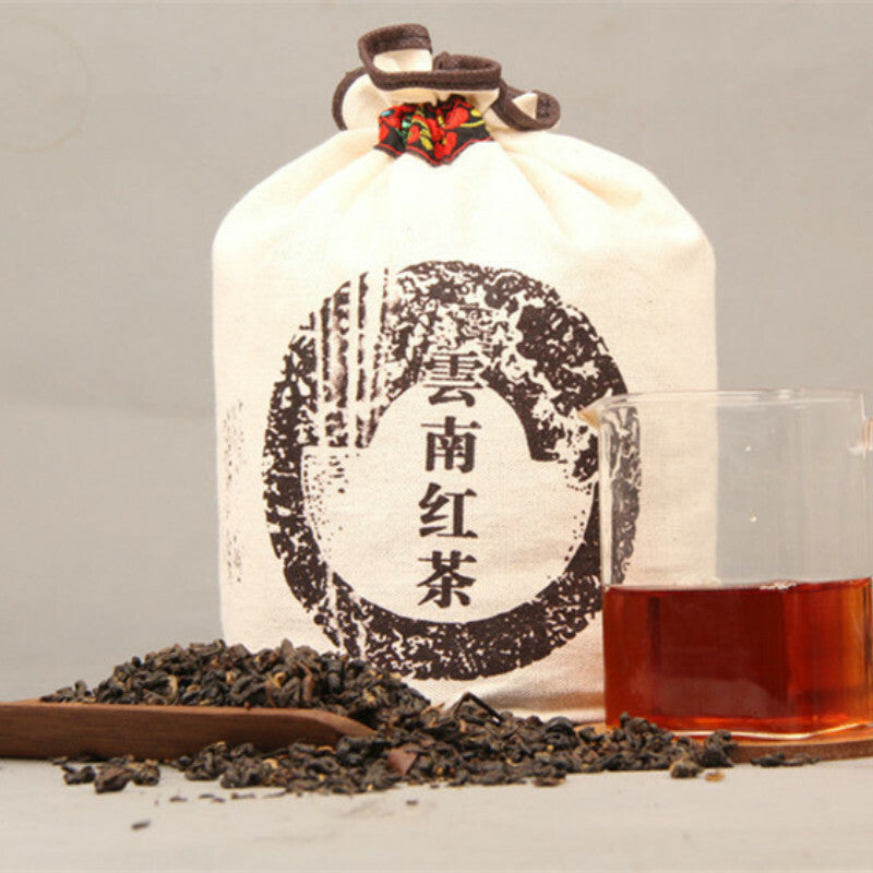 1000g Tea Early Spring Honey Rhyme Gold Screw Red Dianhong Food Kunming Crested