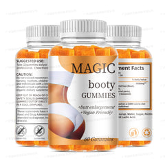 Butt Enhancement Gummy 60 Squares Gummies Natural Butt Enhancement