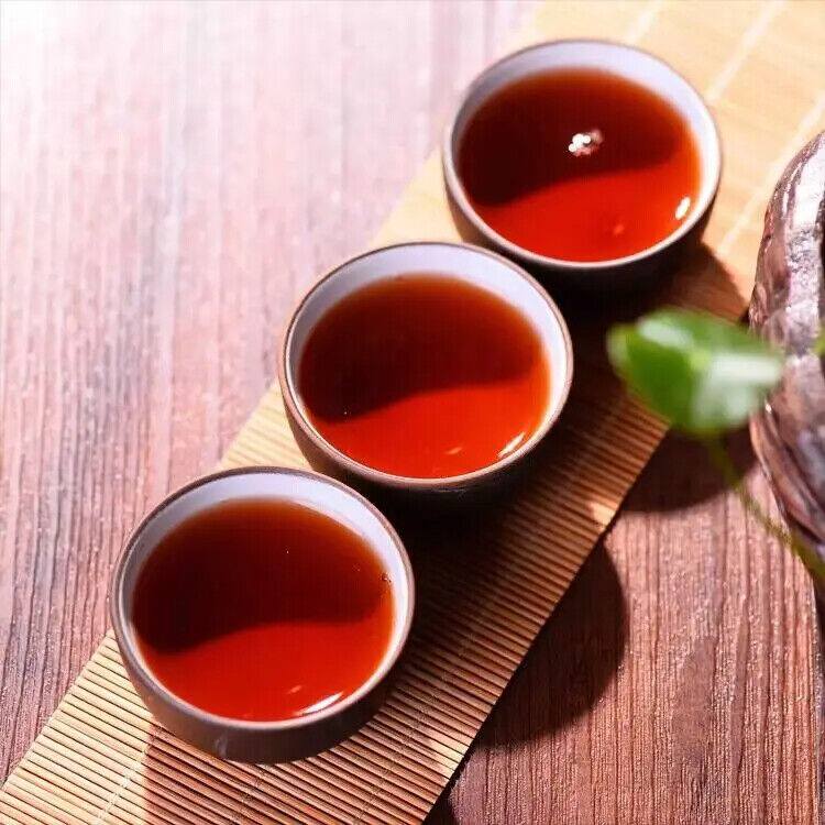 Chinese Fermented Mini Pu-erh Cake Ripe Tea Menghai Royal Cooked Tea Cake 00g