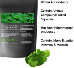 Gotu Kola Extract Powder 17.6oz Centella Asiatica
