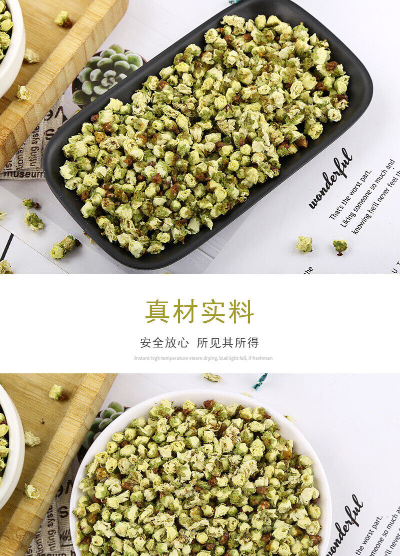 Bulk Huangshan Green Plum Blossom Dried Flower Tea Green Calyx Plum 500g