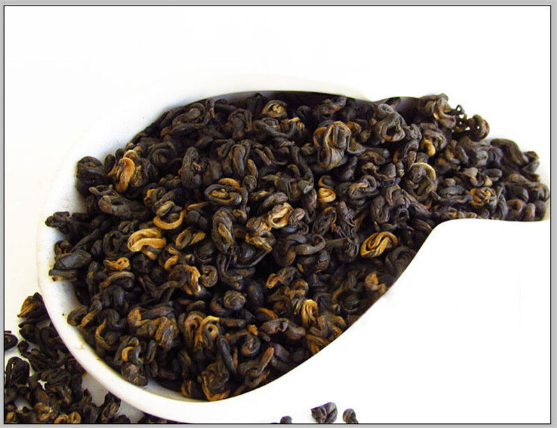 200g Yunnan Dianhong Tea Black Tea Curled (1Bud 1Leaf ) Dian Hong Health Tea