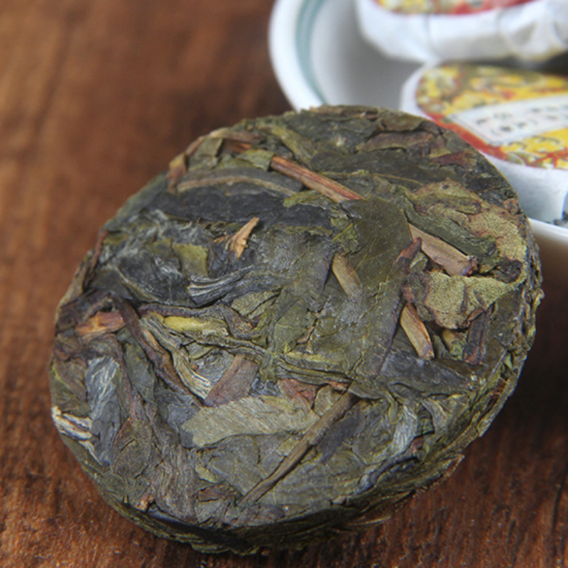 500g Spring Tea Ancient Tree Gold Cake Natural Ancient Tree Pu'er Tea Cha Tea
