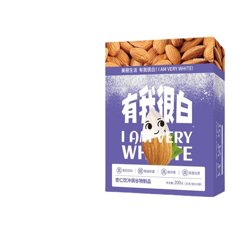 Almond Seven White Drink Dietary Fiber Breakfast Substitute Powder Almond Powder