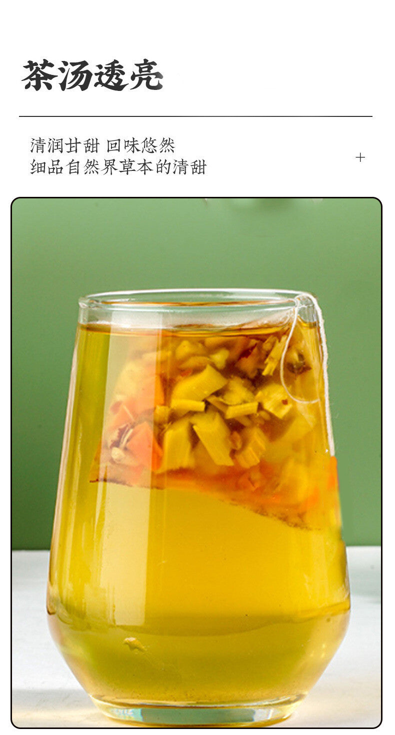 Water Chestnut & Fig Herbal Blend Bamboo Sugarcane Pear Tea