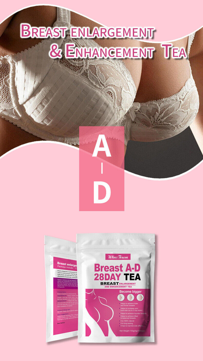 Breast A-D Cups Tea bags Size Bigger Breast Tea Beast Enlargement Tea 90g
