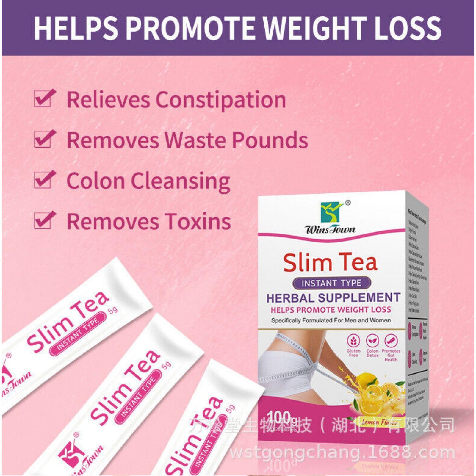 Natural Organic Instant Weight Loss Tea Herbal Detoxification Weight Loss 20Bags