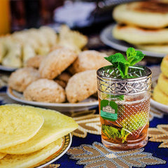 Tea Moroccan Flavor Mint Flavored Green Tea Bags Tea Bags 25 Bags/box