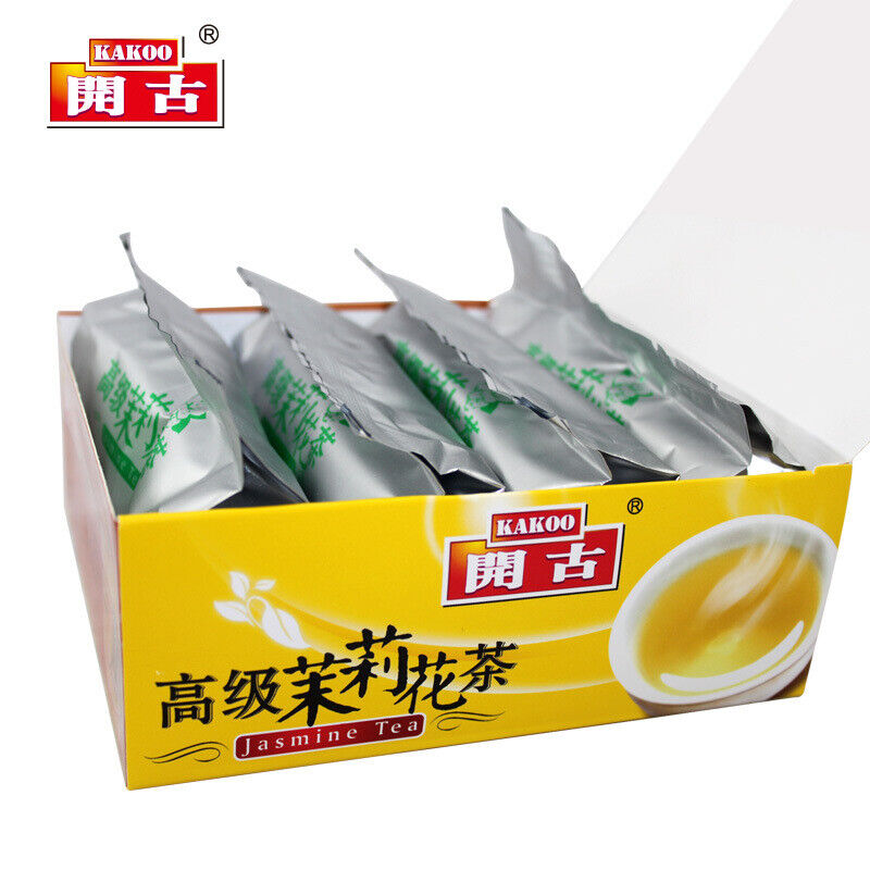 HelloYoung Double Piece 100 bags of Premium Jasmine Tea Double Chamber Bag Tea 220g