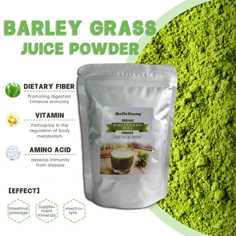 Organic Barley Grass Powder ground | German Barley Grass pure without additives