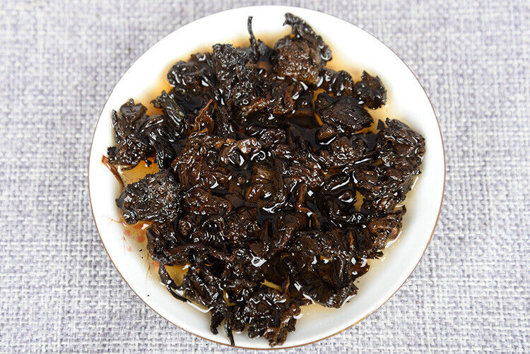 Puerh Tea Old Tea Head Golden Bud Brick Tea 250g Cooked Brick 10 Years