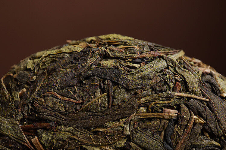 Yunnan Pu'er Tea 2023 Secret Golden Leaf 100g Small Cake Raw Pu'er Tea
