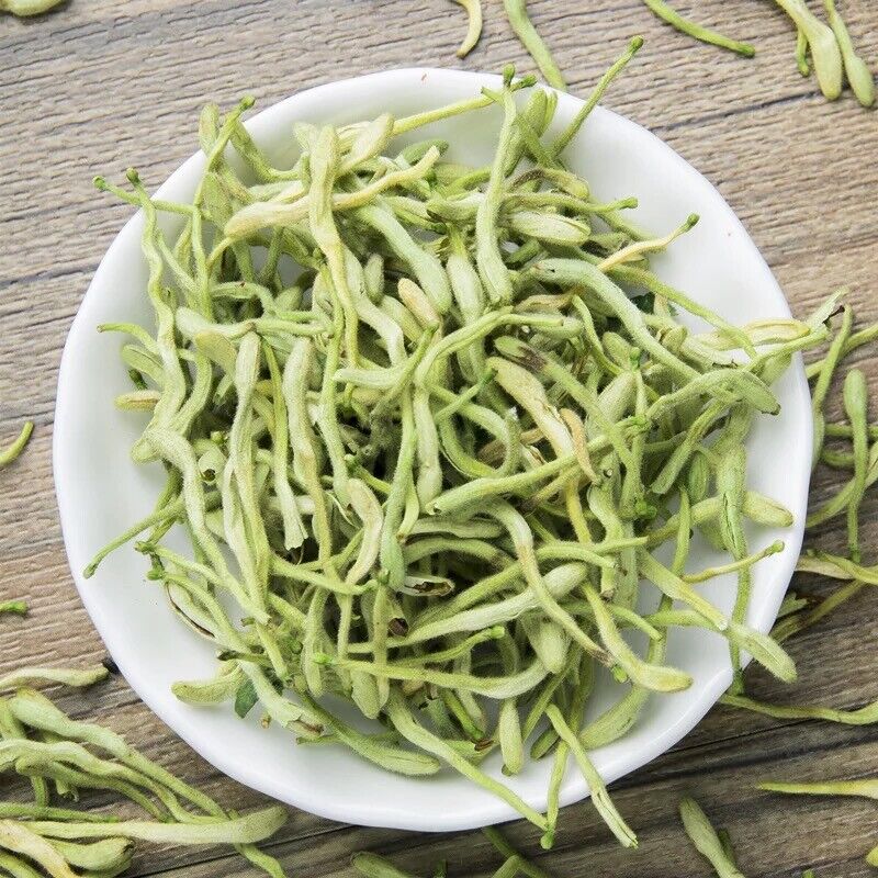 Blooming Honeysuckle Flower Tea Japonica Honeysuckle Herbal Tea Dried Flowers