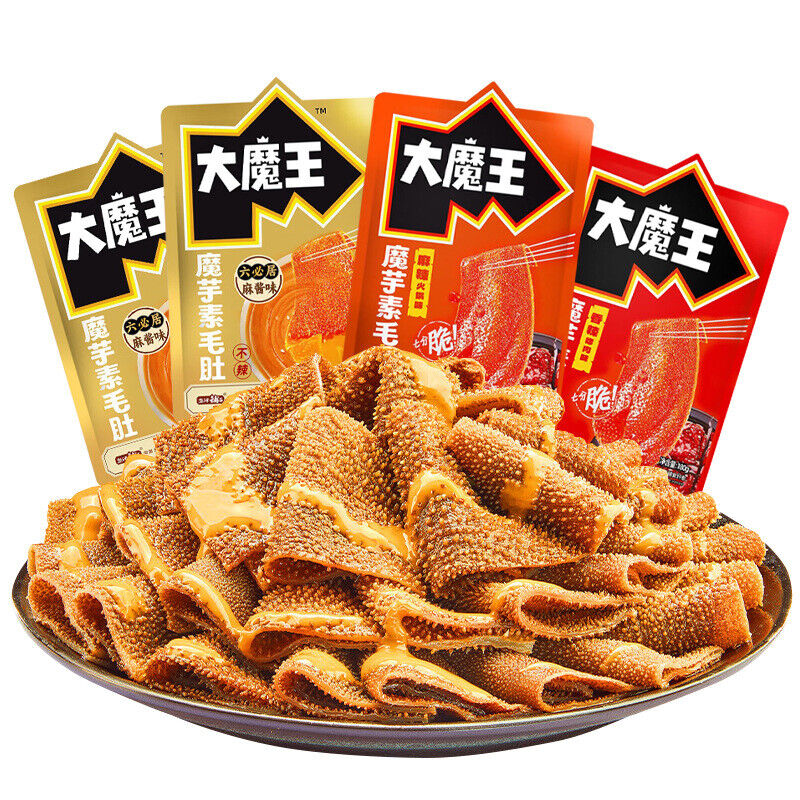 Spicy Momo Magic Tofu Jelly with Sesame Sauce 100g Tripes Snack