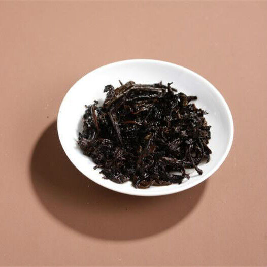 357g Ancient Cooked Puerh Tree Black Tea Cake Tea Old Ban Zhang Ripe Pu-erh Tea