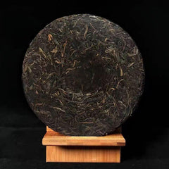 357g Aged Tree Pu-erh Sheng Tea Yunnan Puer Tea 2009 Yiwu Old Puerh Raw Tea Cake