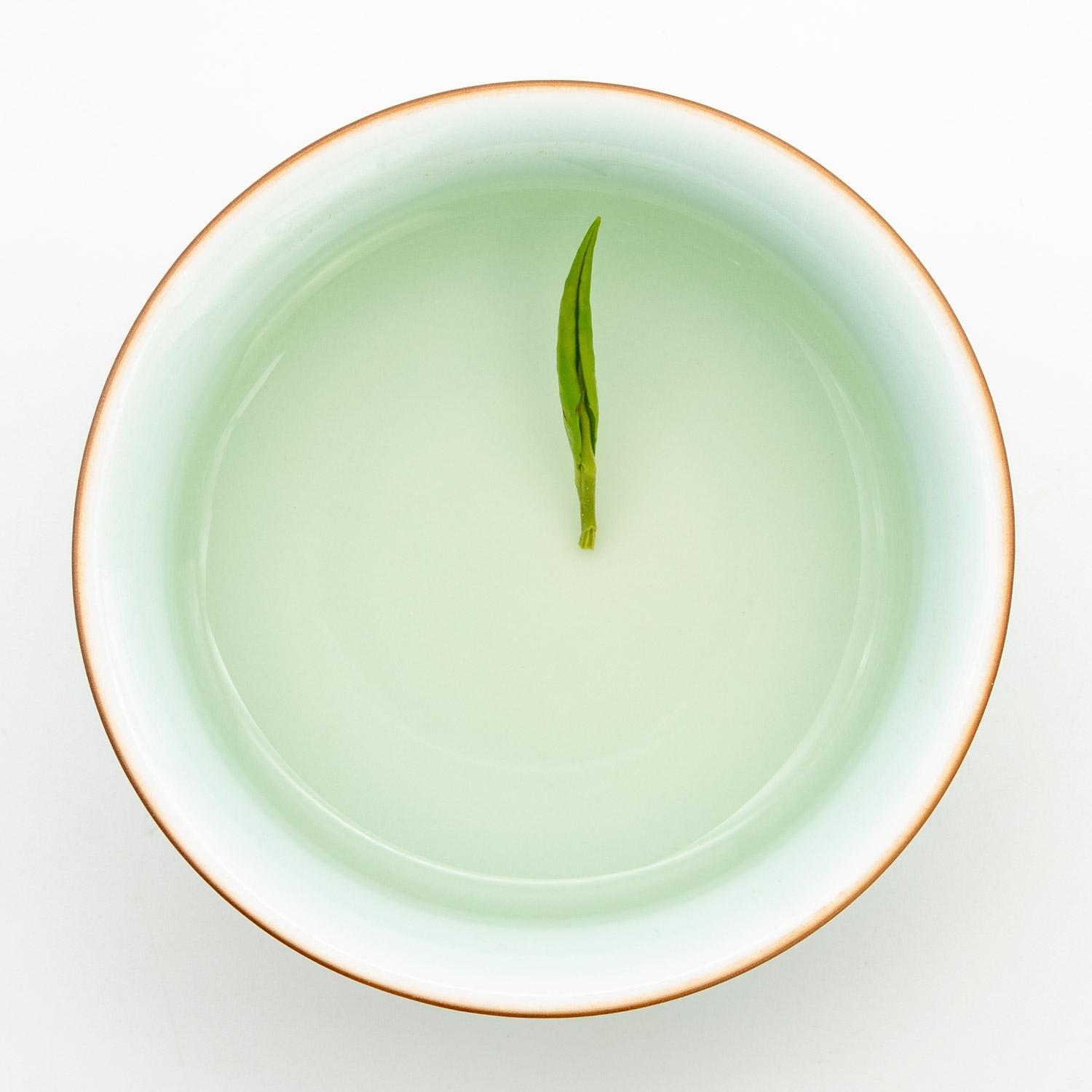 100g Affordable prices Chinese Green Tea Zhu Ye Qing Tea Yuqian 3rd Grade
