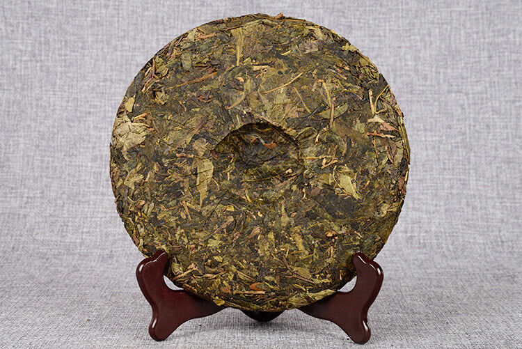 Puerh Tea Centennial Ancient Tree 357g Raw Cake Golden Leaf Puerh