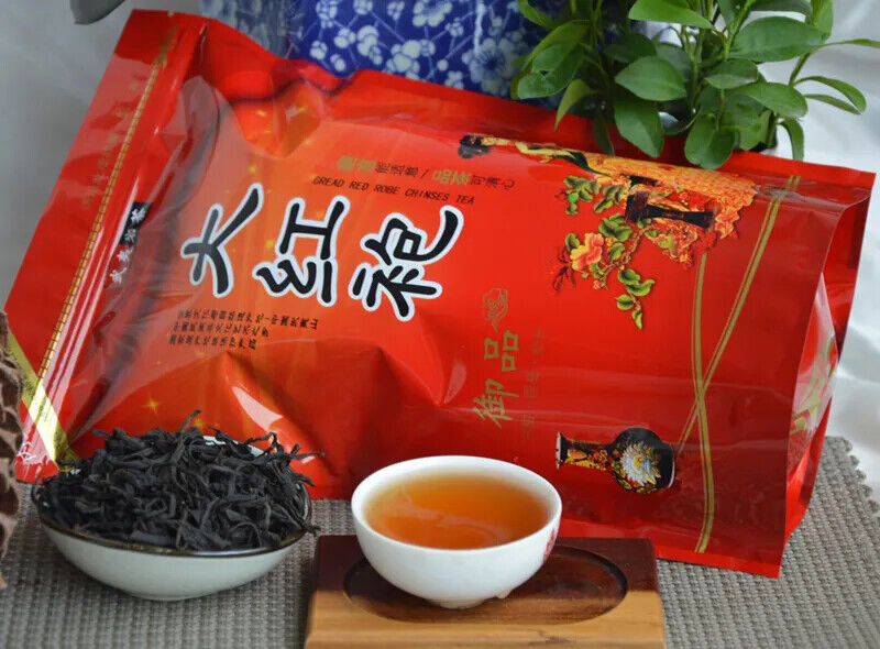 HelloYoung New Black Tea Top Grade Clovershrub DaHongPao Red Robe Big Hongpao Tea 250g