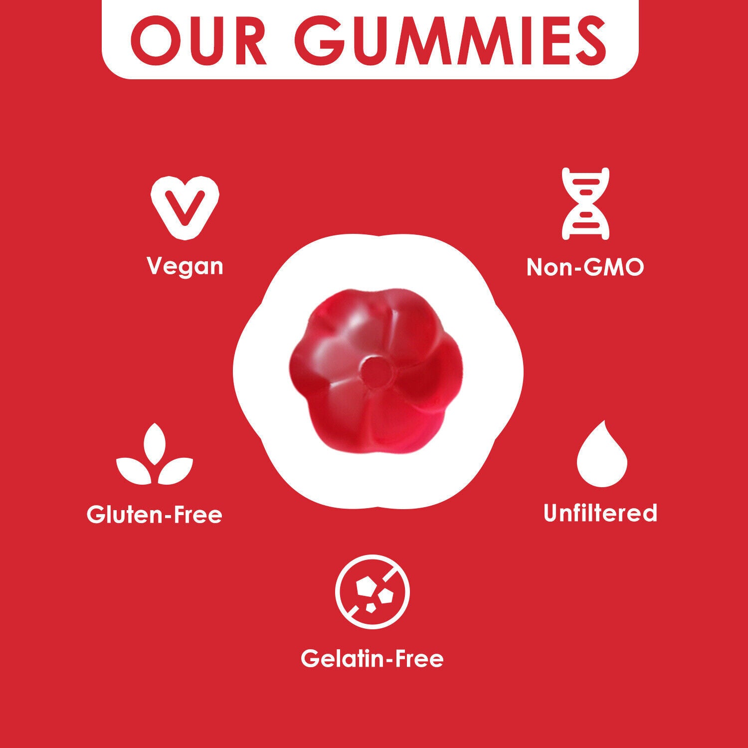 Apple Cider Fudge Petal Fudge Apple Cider Vinegar Gummies