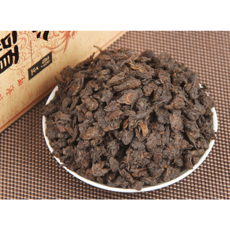 800g Yunnan Puerh Tea Ripe Tea Brick Menghai Organic Ancient Tree Old Tea Head