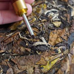 Fuding White Tea Shou Mei Chen Xiang Old White Tea Classic Tea Cake 350g