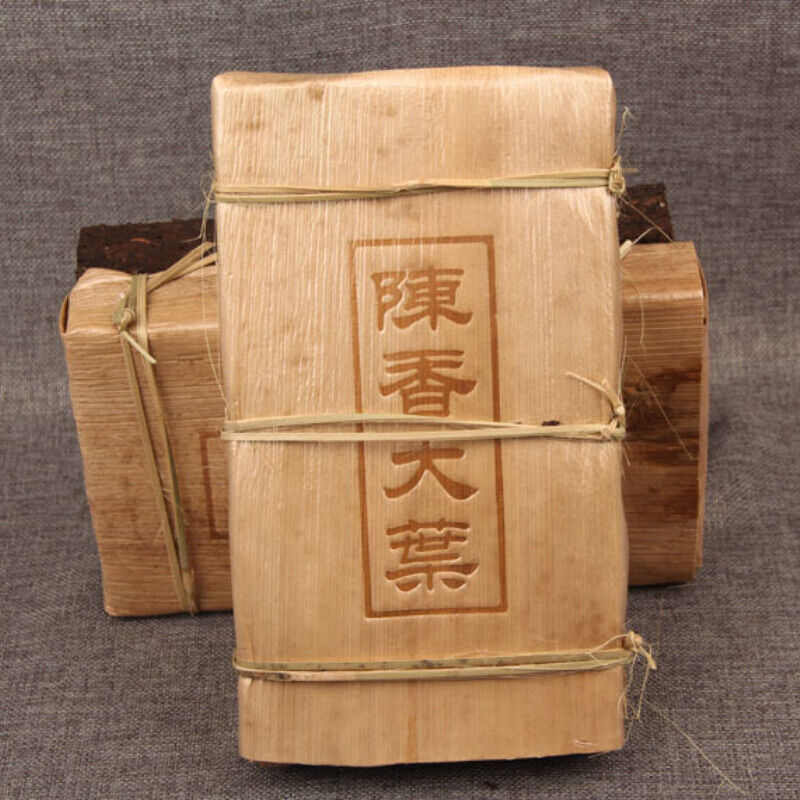 Big Leaf Pu-erh Tea Bamboo Shell Old Pu'er Tea Brick 1000g  Ancient