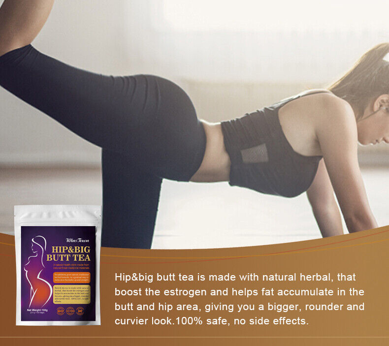 HIP&BIG BUTT TEA 100% Natural Herbal Tea Enhancement Buttock Firming Butt Tea