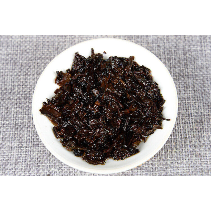 Top Black Tea Yunnan Pu-erh Tea Ancient Tree Pu-erh Ripe Cake Health Care 357g