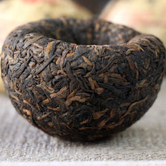 100g Golden Bud Tuo Cha Black Tea 2019 Yunnan Phoenix Tuocha Pu'er Ripe Tea