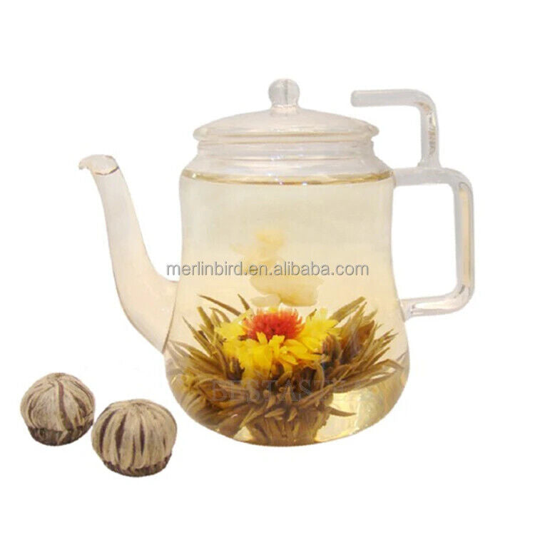 Handcrafted Flowering Tea Dried Blooming Flower Tea Balls 20pcs