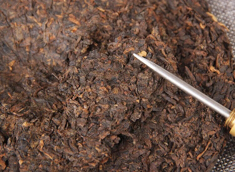 Chinese Traditional Shu Puerh Tea Cake 357 Gram Yunnan Qi Zi Bing Cha