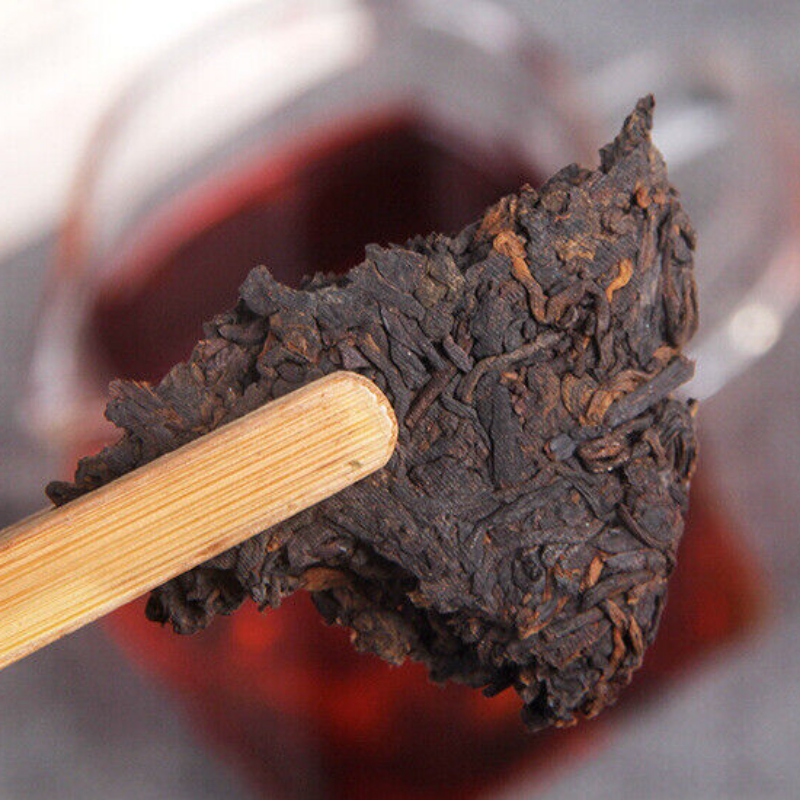 357g Top Yunnan Seven Seed Cake 0658 Puerh Ripe Tea Classic Aged Old Ripe Tea