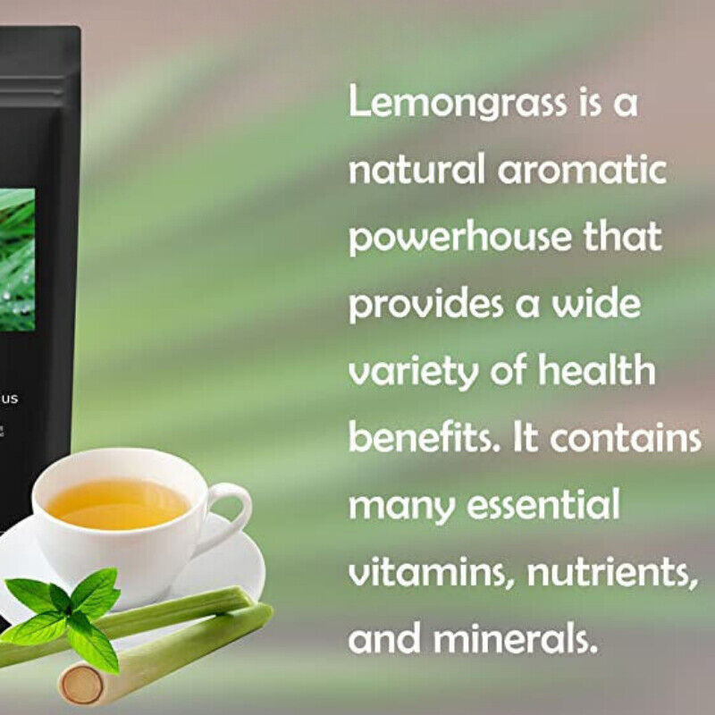 Lemongrass Tea Organic 8.8oz Loose Leaf Herbal Tea
