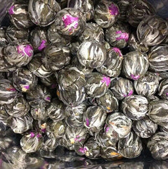 Handmade Fresh Beauty Globe Amaranth Jasmine Tea Flower Blooming Tea Ball 20pcs
