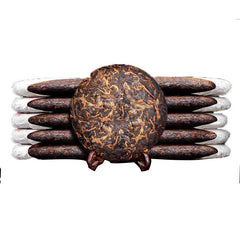 Banzhang Golden Bud Small Cake 100g Yunnan Pu'er Tea Cake Ripe Tea Cake