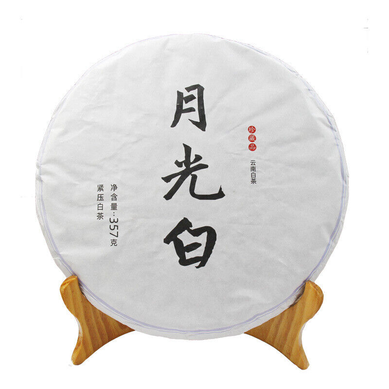 Aged Pu'er Green Tea Healthy Drink 200g Moonlight White Pu-Erh Tea Cake