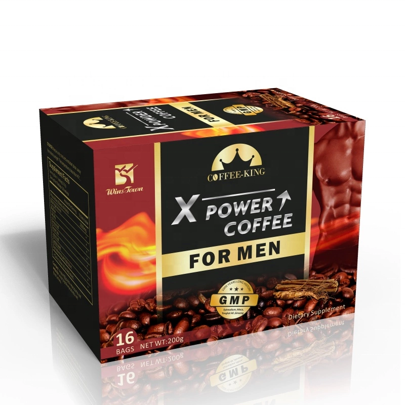 Man X-power Kaffee Custom Maca Bio Kräuter Instant Black Coffee 200g