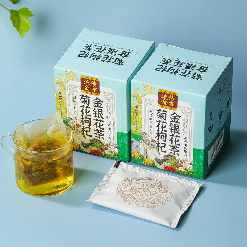 Chrysanthemum Cassia Berry Wolfberry Honeysuckle Tea Health Tea Wolfberry Tea