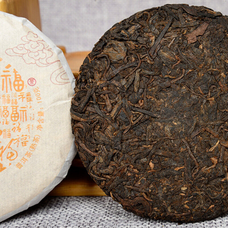 100g Yunnan Pu-Erh Tea cooked tea cake Bailing Golden Bud cooked cake