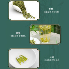 HelloYoung 100g Anji Baicha White Tea Early Spring Green Tea One Bud One Leaf Chinese Tea