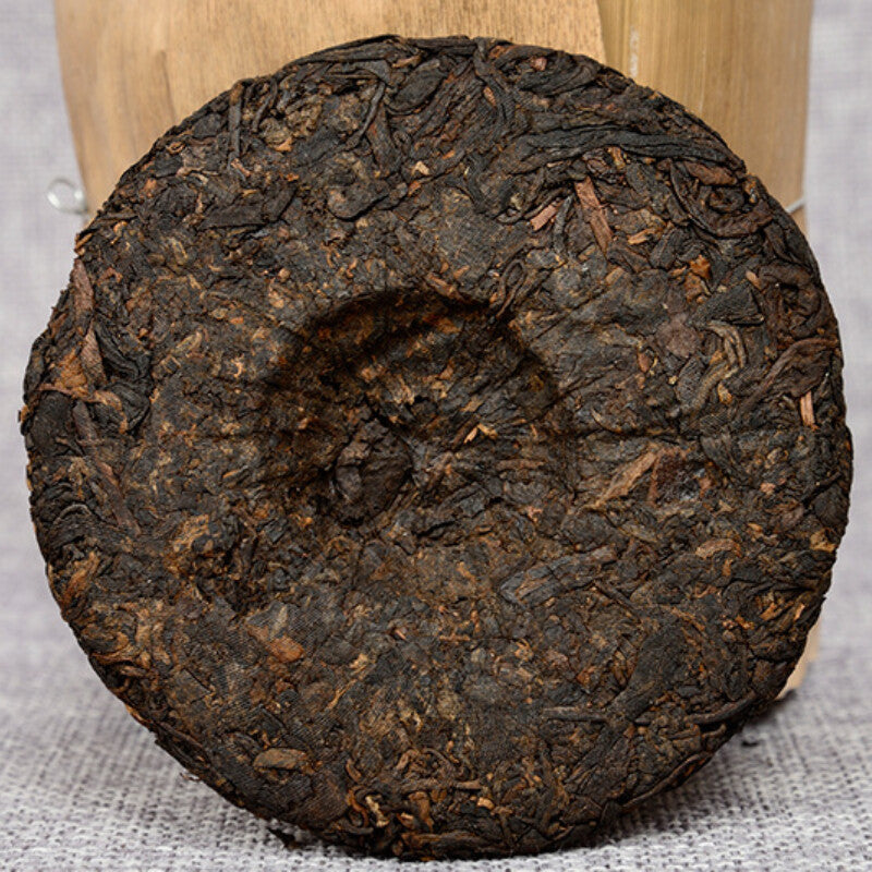100g Bailing Golden Bud Cooked Tea Cake Yunnan Pu-Erh Tea Cooked Tea Cake