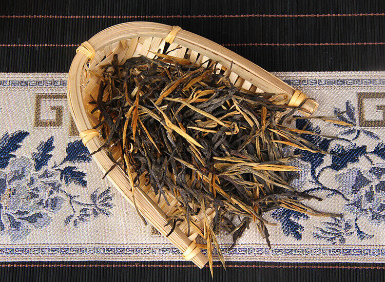 Rhyme Fragrant Golden Branch Yunnan Fengqing Dianhong Black Tea Gongfu Black Tea