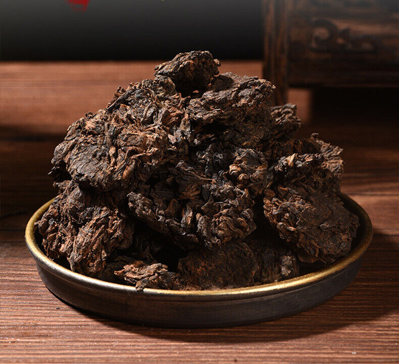 Yunnan Pu'er Tea Premium Old Tea Head Mature Tea Crushed Silver Mature Pu'er Tea