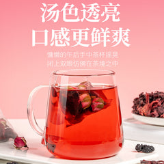 Women's Wellness Tea Mulberry Rose Hibiscus Herbal Blend Caffeine Free Bags