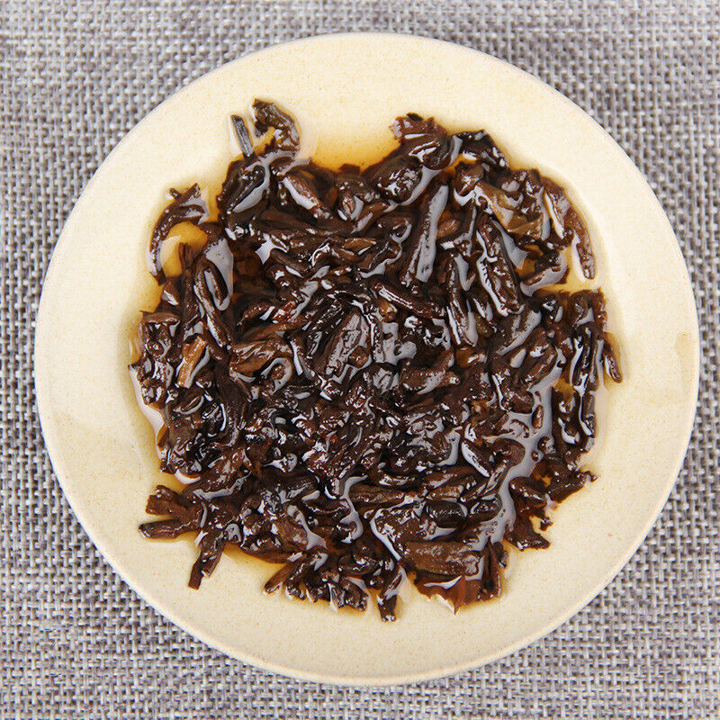 357g Black Tea Yunnan Pu'er Tea Pu'er Tea Ancient Tree Pu'er Tea Ripe Tea Cake