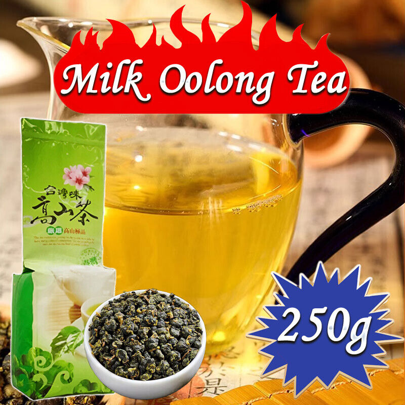 Taiwan Jin xuan Milk Wulong Milk Taste Green Tea Milk Oolong Tea 250g