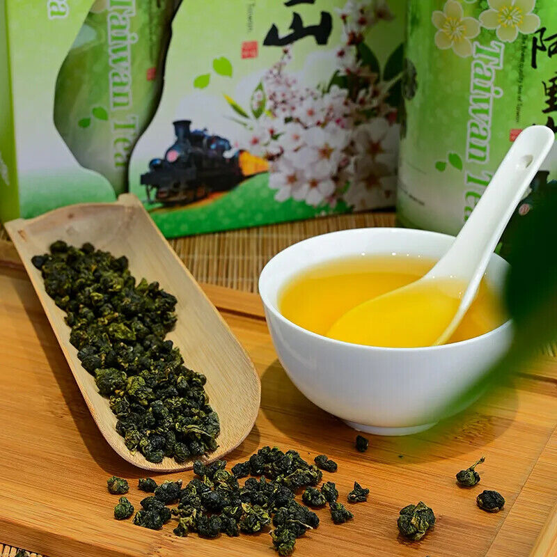 HelloYoung Taiwan Oolong Tea  Refreshing Fragrance Alpine Tea Frozen Top Oolong Tea 300g
