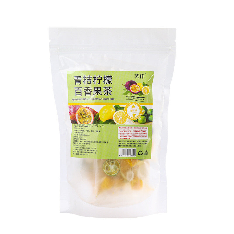 100g Green Orange Lemon Passion Fruit Tea Lemonade Cold Brew Combination Tea